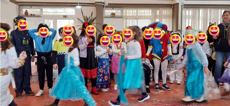 Concurso de Máscaras de Carnaval - Escola Vista Alegre