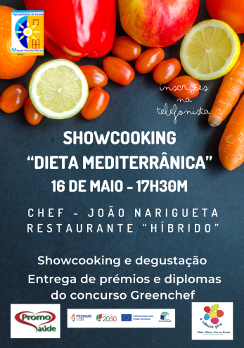 Showcooking Dieta Mediterrânica